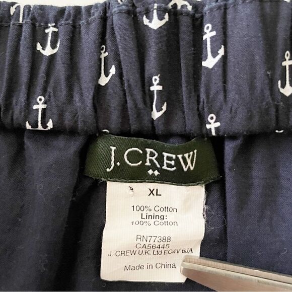 J. Crew Anchor Print Mini Skirt - Size XL - Picture 3 of 3